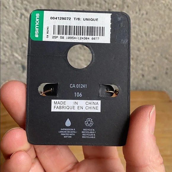 🆕 Simons “Wave” Earrings - Picture 5 of 5